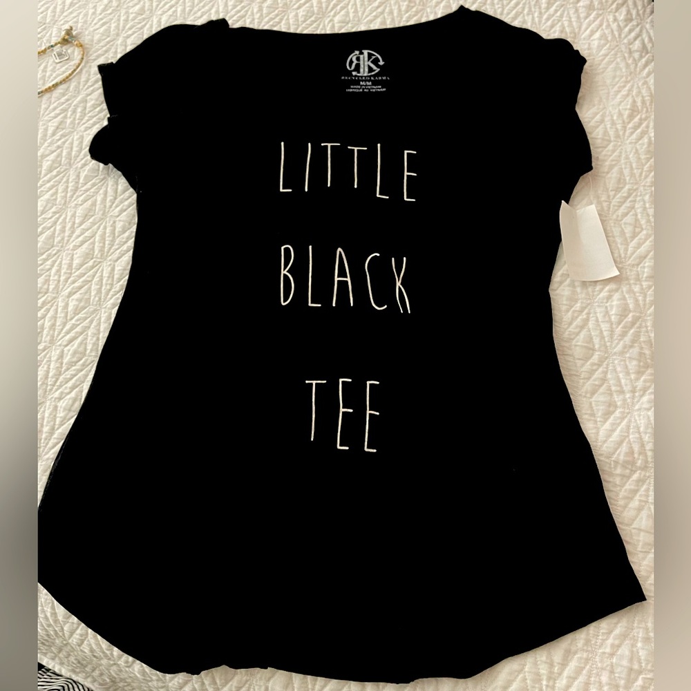 Little Black Tee size M